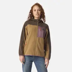 HAKA HONU - Polar Mujer Leñera Café Oscuro