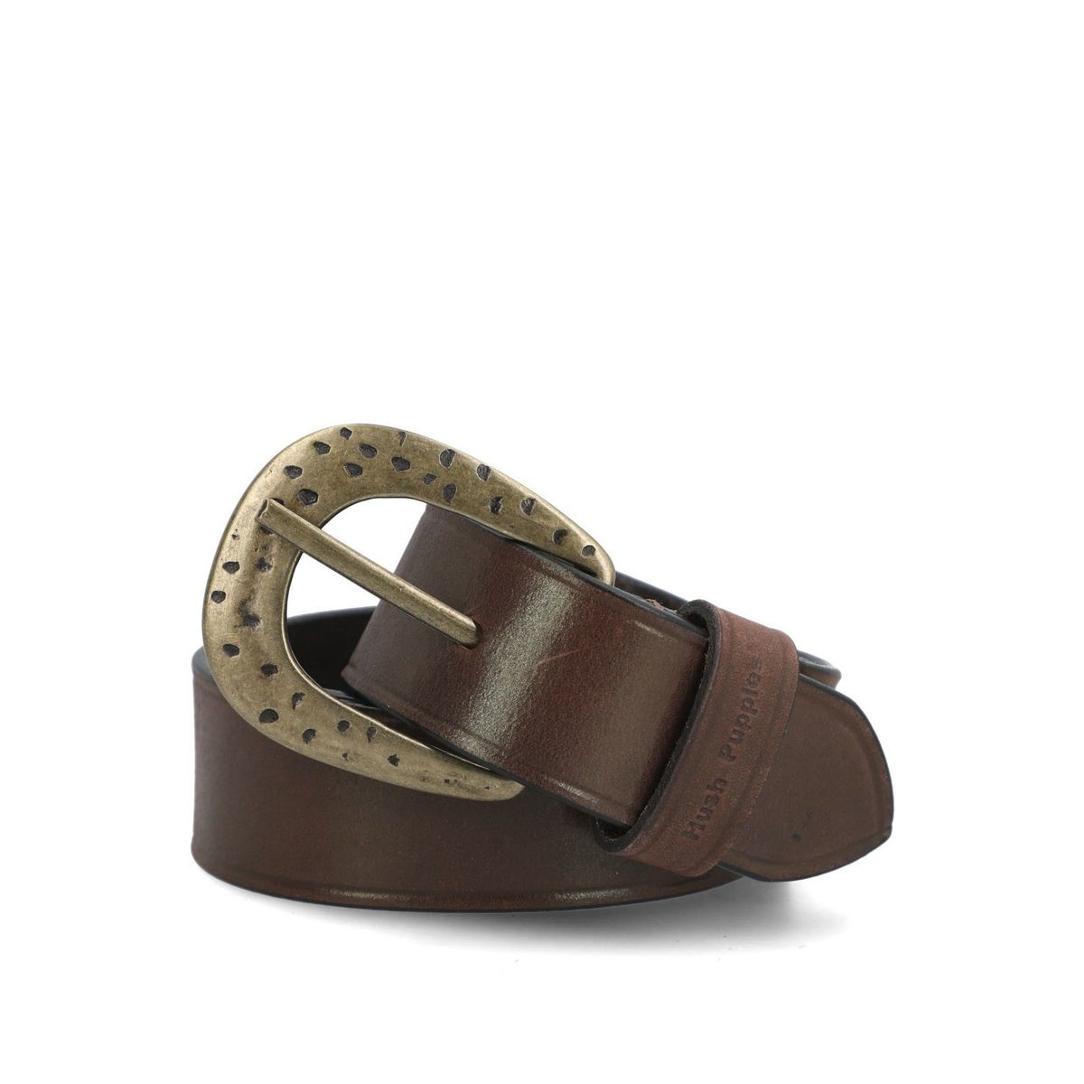 HUSH PUPPIES - Cinturón Cuero Mujer Hpw Classic Café HUSH PUPPIES