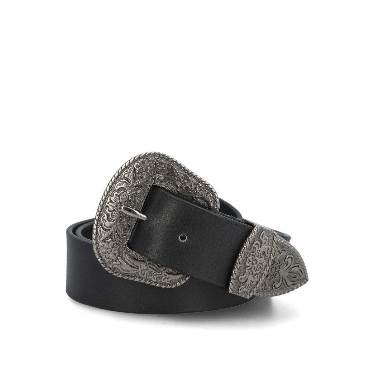 HUSH PUPPIES - Cinturón Cuero Mujer Hpw Texas Negro HUSH PUPPIES