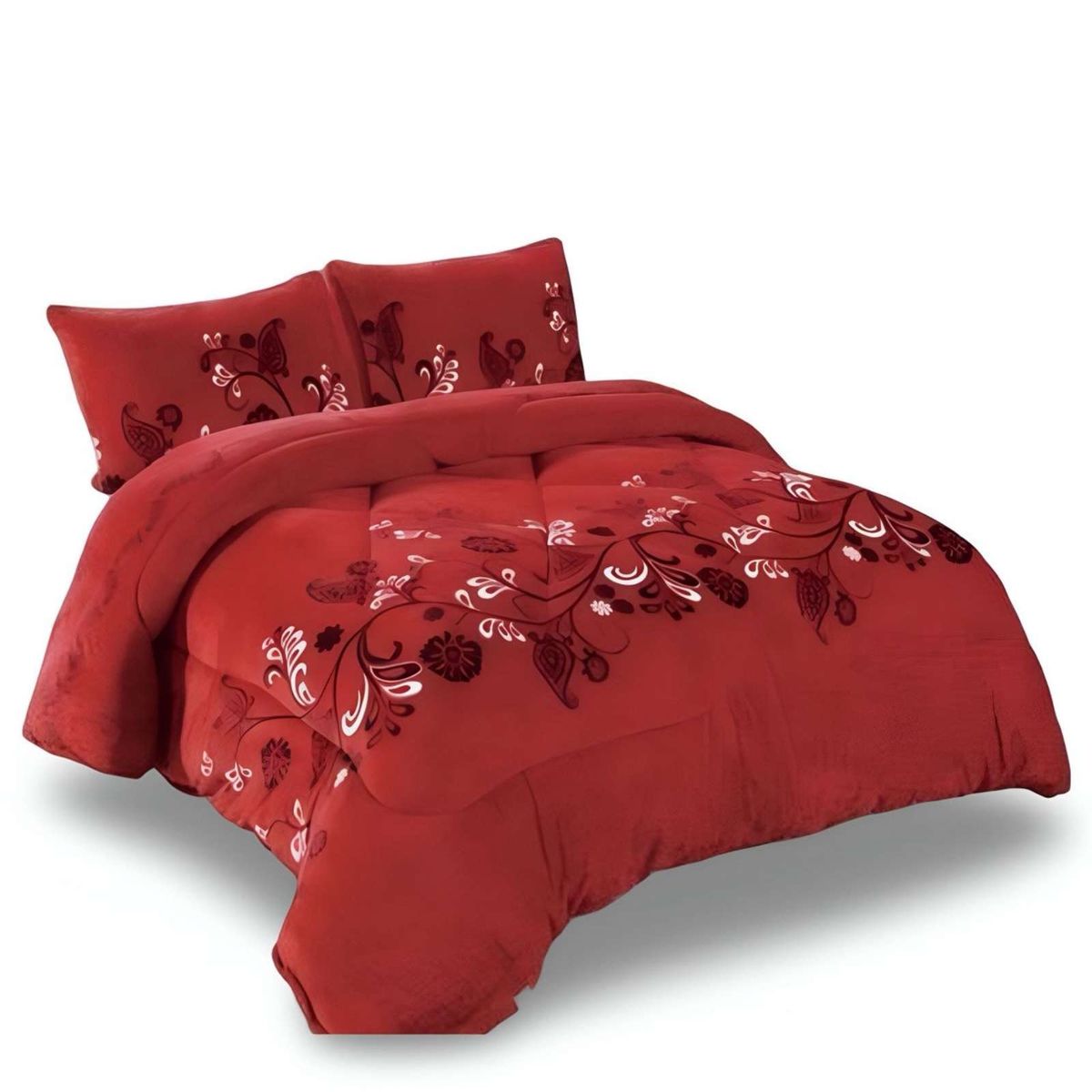 GENERICO - COBERTOR ELEGANTE DE INVIERNO PLUSH CON CHIPORRO PLAZA Y MEDIA S44