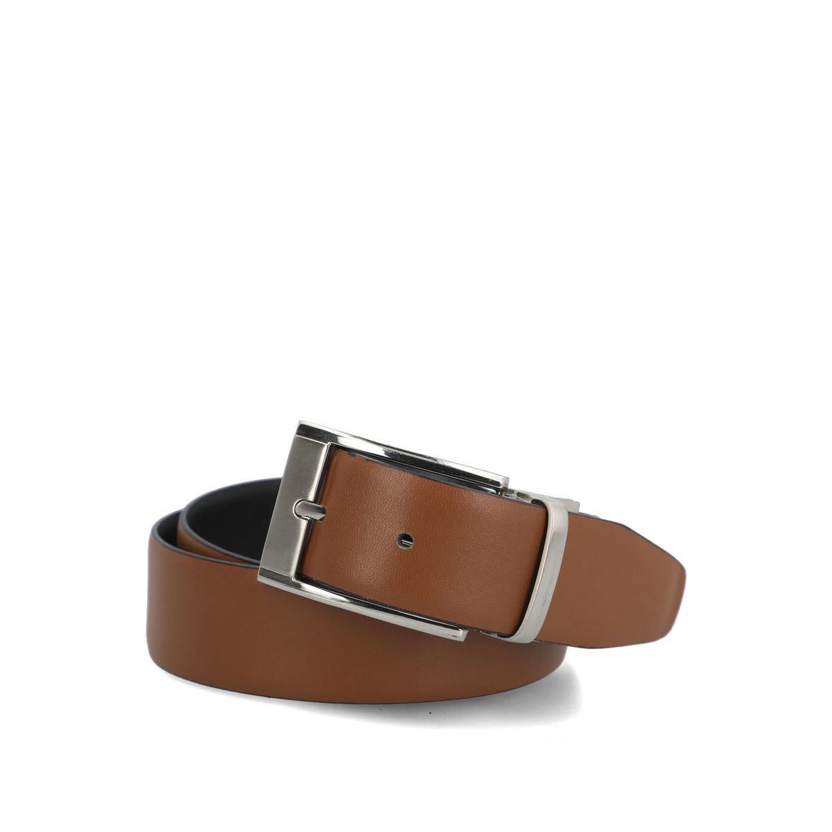 HUSH PUPPIES - Cinturón Cuero Hombre Hp Rev Tajo Café HUSH PUPPIES