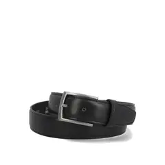 HUSH PUPPIES - Cinturón Cuero Hombre Hp Nalon Negro