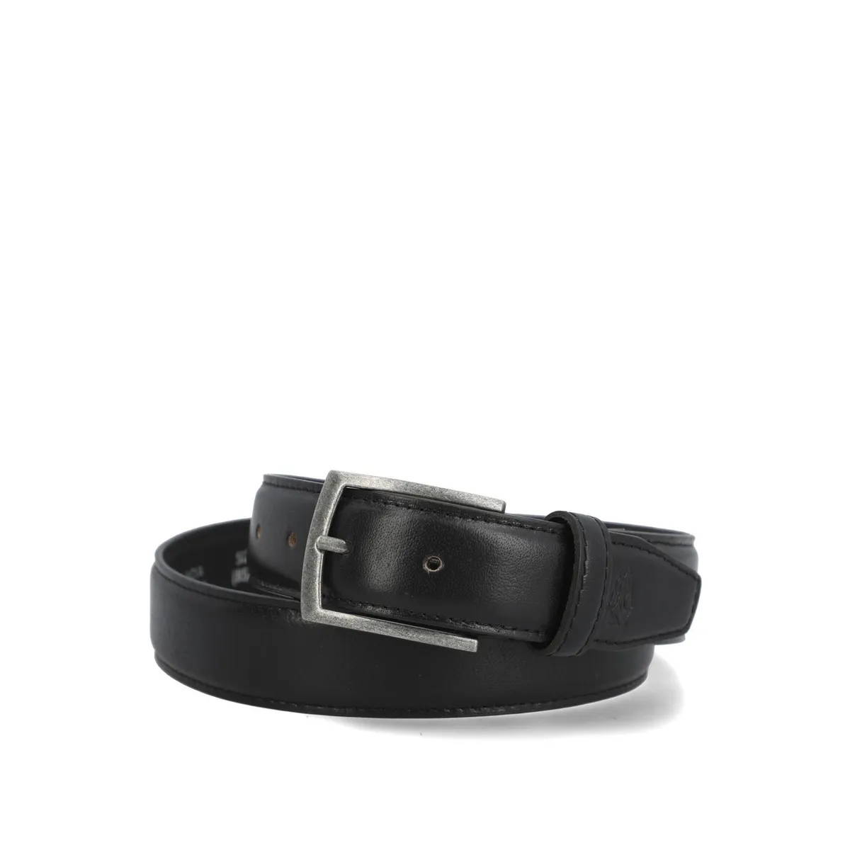 HUSH PUPPIES - Cinturón Cuero Hombre Hp Nalon Negro HUSH PUPPIES