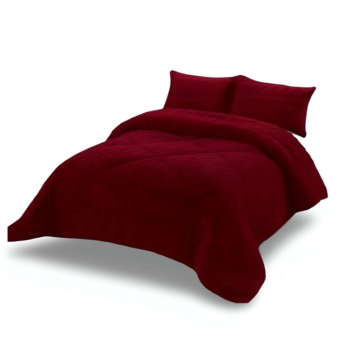 GENERICO - COBERTOR ELEGANTE DE INVIERNO TRENZADO CON CHIPORRO PLAZA Y MEDIA S39.