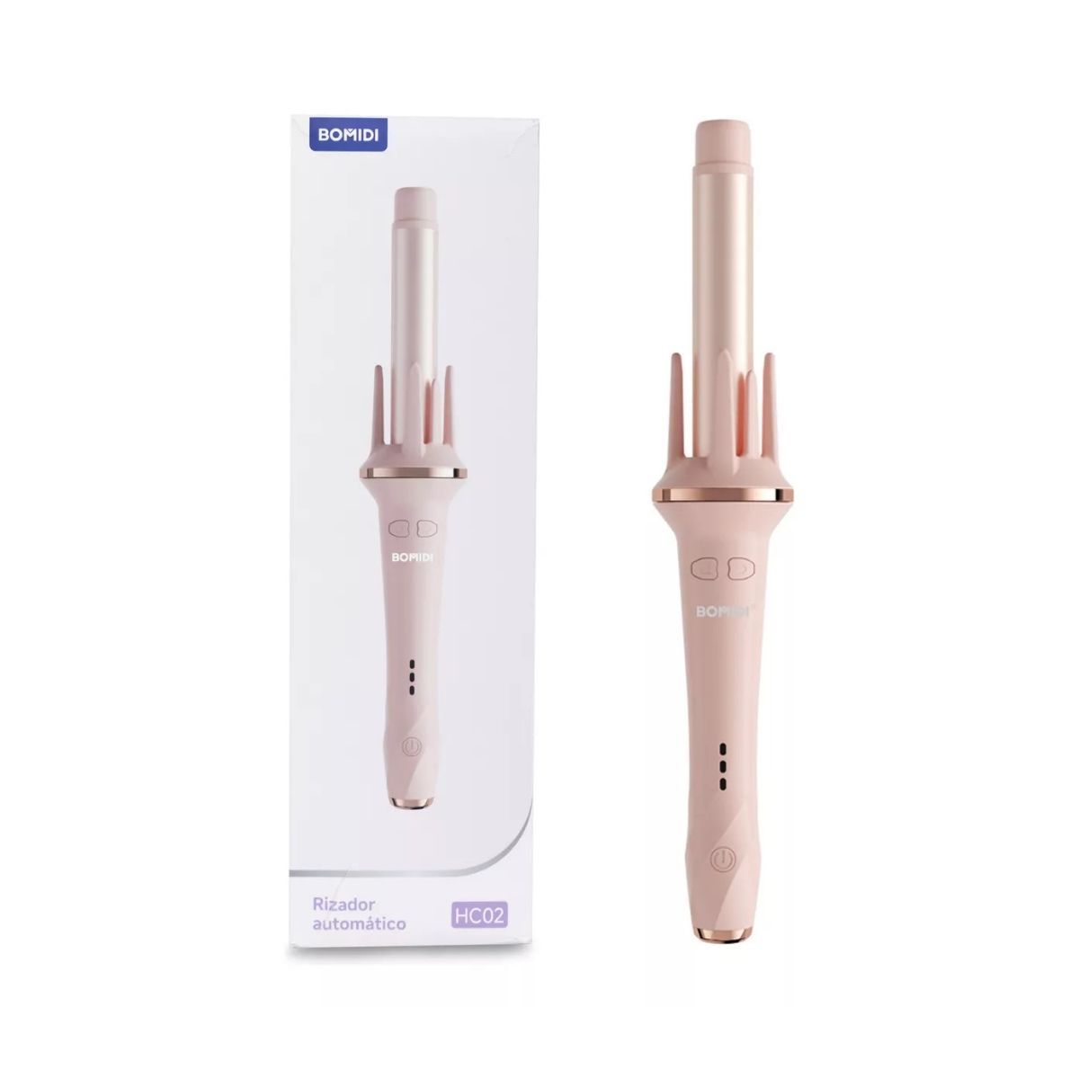 BOMIDI - Bomidi Ondulador Rizador de Pelo HC02 Rosado