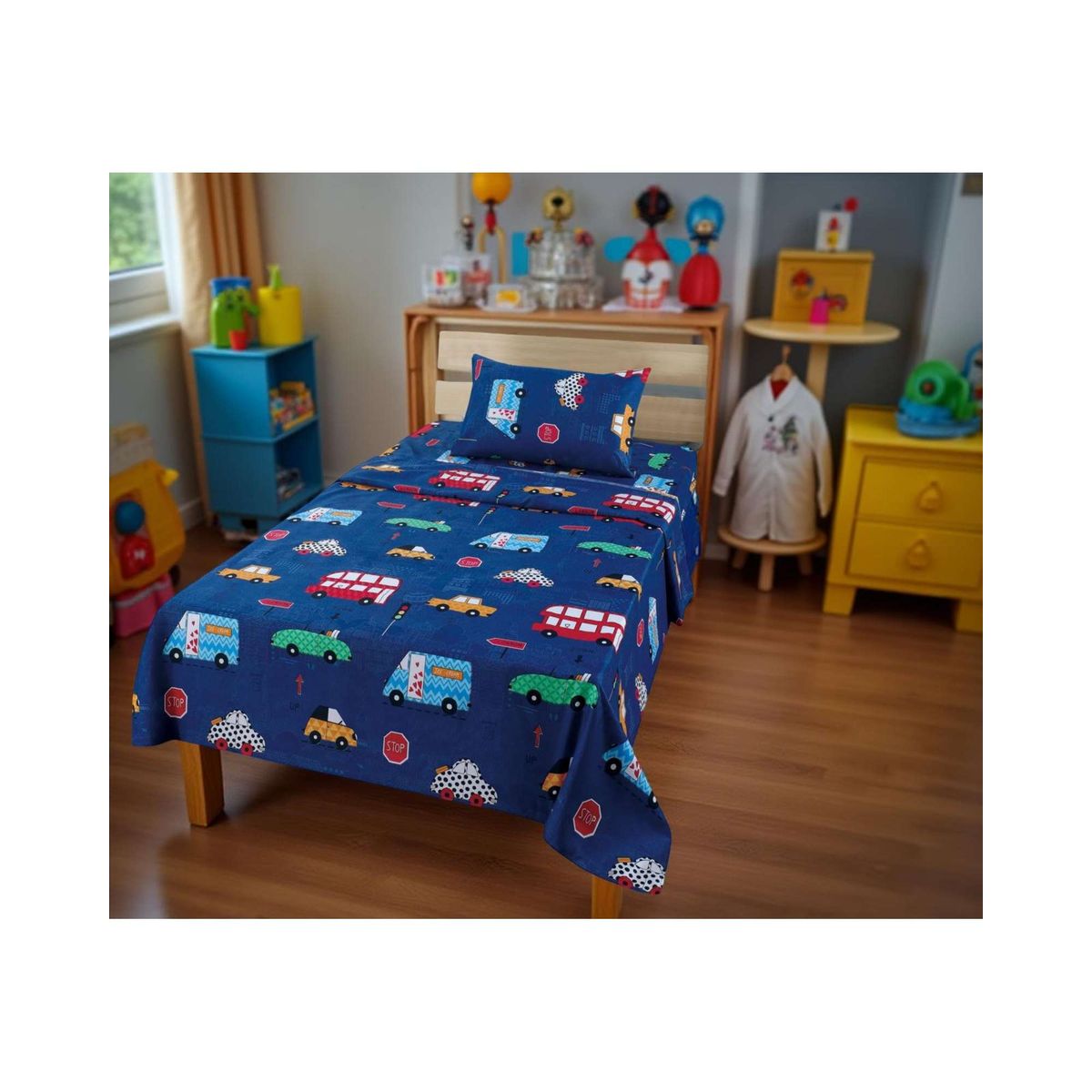 GENERICO - SABANA DE NIÑO Y NIÑA  DE 100 HILOS 15 PLAZAS