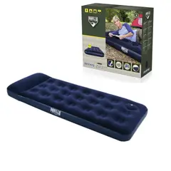 GENERICO - Colchon Inflable 1 Plaza 185x76x28 - Color Azul