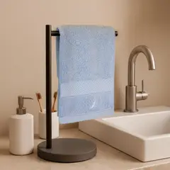 NAUTICA - Toalla de cara HEAVEN 100% algodón 33x50cm alta absorbencia celeste