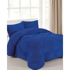 GENERICO - COBERTOR ELEGANTE DE INVIERNO UNICOLOR PLUSH CON CHIPORRO PLAZA Y MEDIA S58