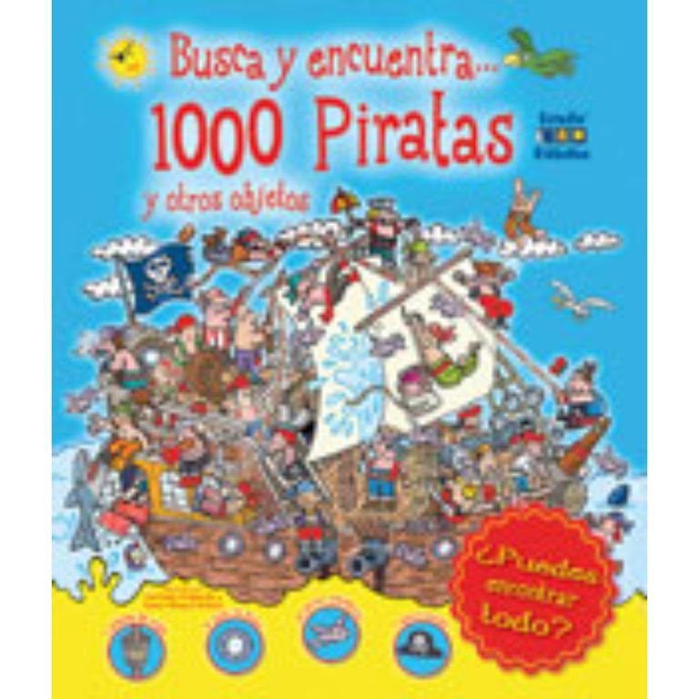 1000 Piratas Y Otros Objetos -Busca Y Encuentra.-