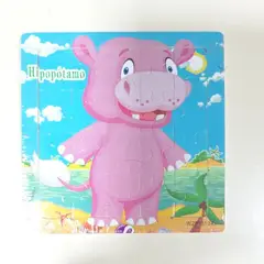 GENERICO - Juguete puzzle rompecabezas didactico 15 x 15 cm de madera