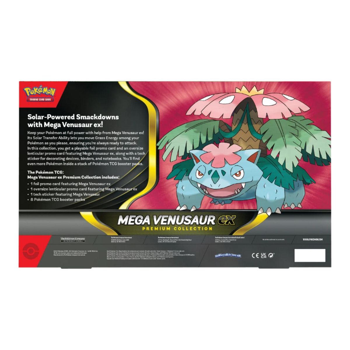 POKEMON - CARTAS POKEMON MEGA VENUSAUR EX INGLES