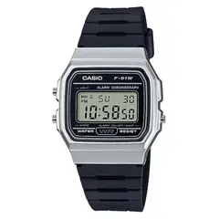 CASIO - RELOJ F-91WM-7ADF PLATEADO HOMBRE
