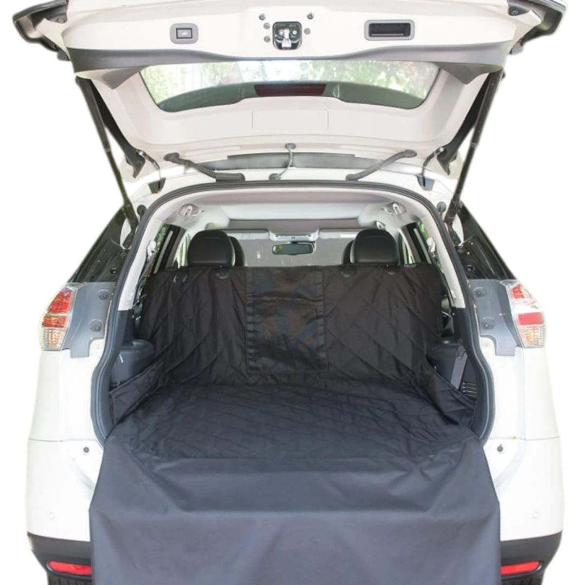 GENERICO - Funda Lona Protectora Auto Mascota Negra Grande Roro Impermeable