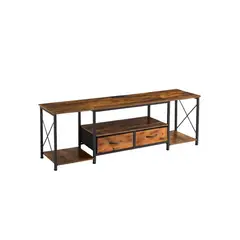 HABITA2 CHILE - RACK TV 160CM VICENTE RECTANGULAR INDUSTRIAL