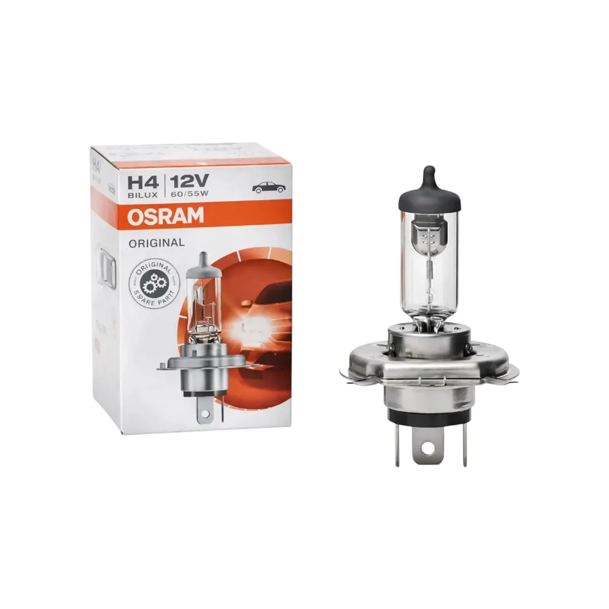 GENERICO - Ampolleta H4 Bilux 6055w Halogena para Auto