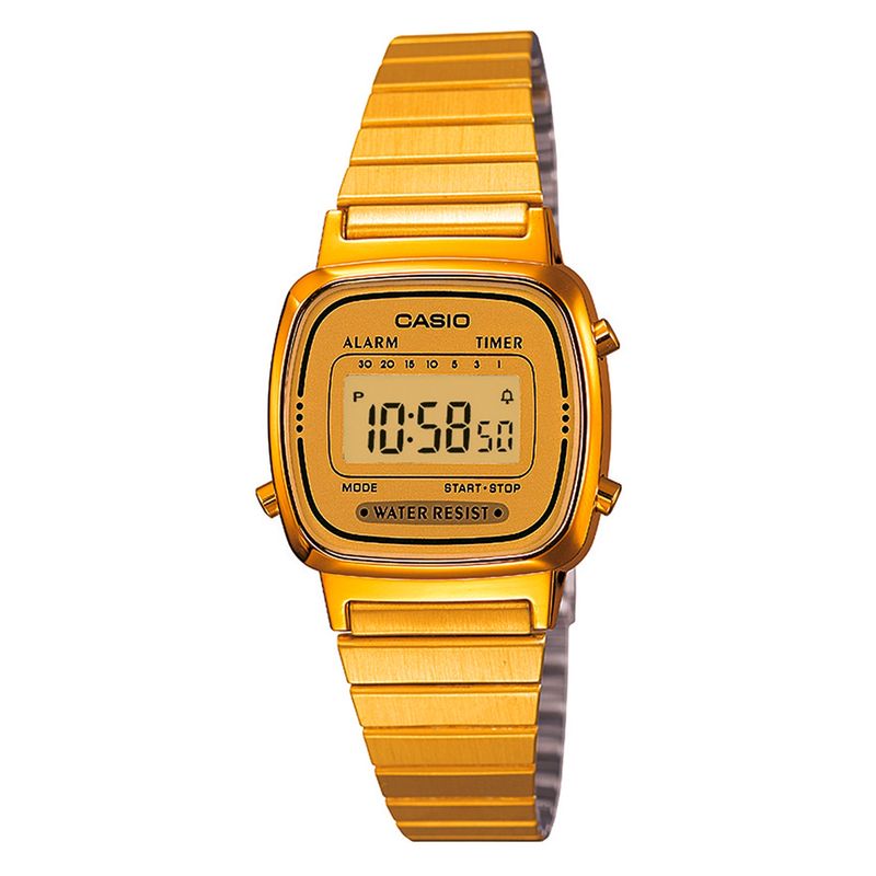 CASIO - Reloj digital Mujer LA670WGA-9DF