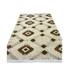 GENERICO - ALFOMBRA JACQUARD ANTIDESLIZANTE CON RELIEVE 150X200 CM
