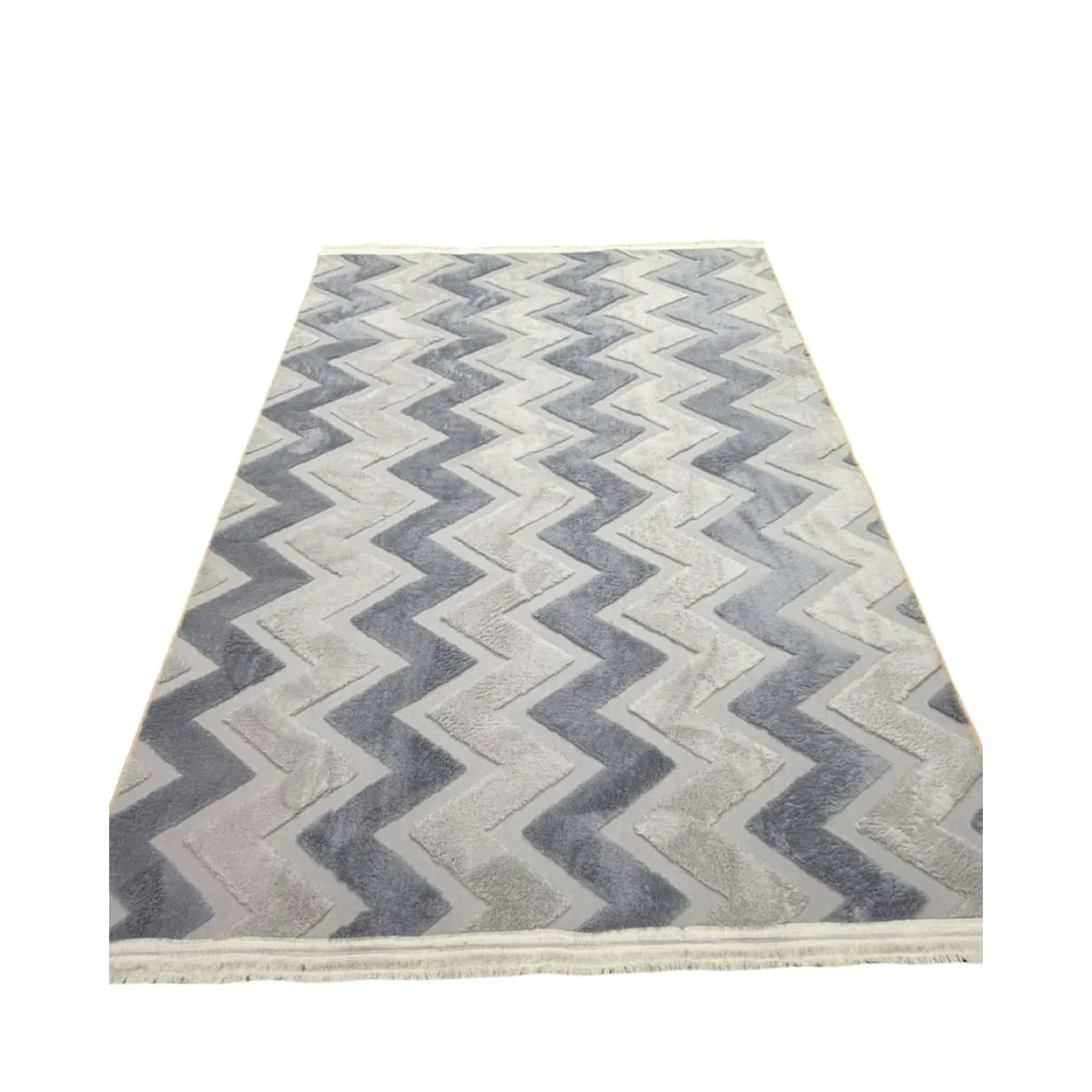 GENERICO - ALFOMBRA JACQUARD ANTIDESLIZANTE CON RELIEVE 180X200 CM