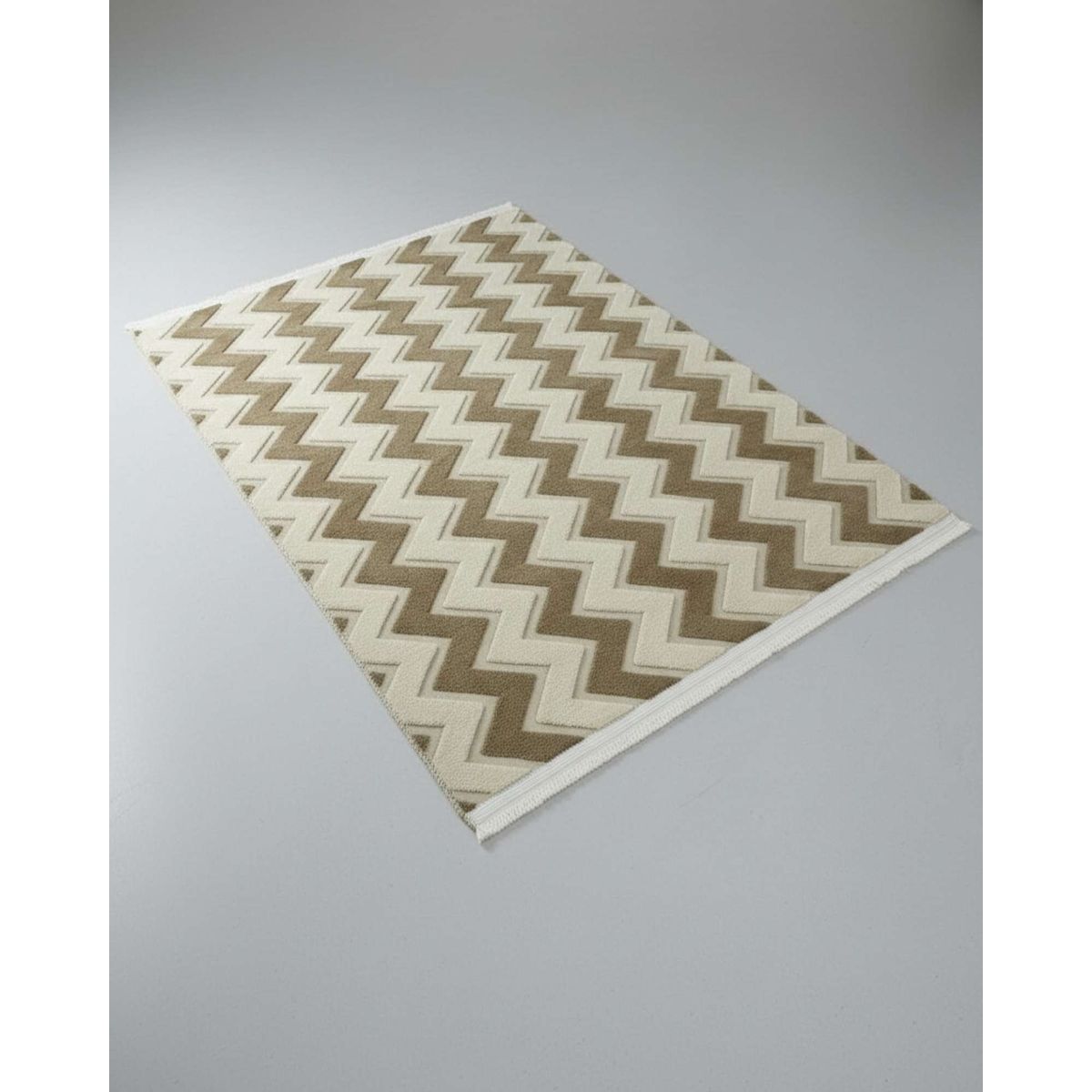 GENERICO - ALFOMBRA JACQUARD ANTIDESLIZANTE CON RELIEVE 180X200 CM