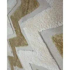 GENERICO - ALFOMBRA JACQUARD ANTIDESLIZANTE CON RELIEVE 180X200 CM