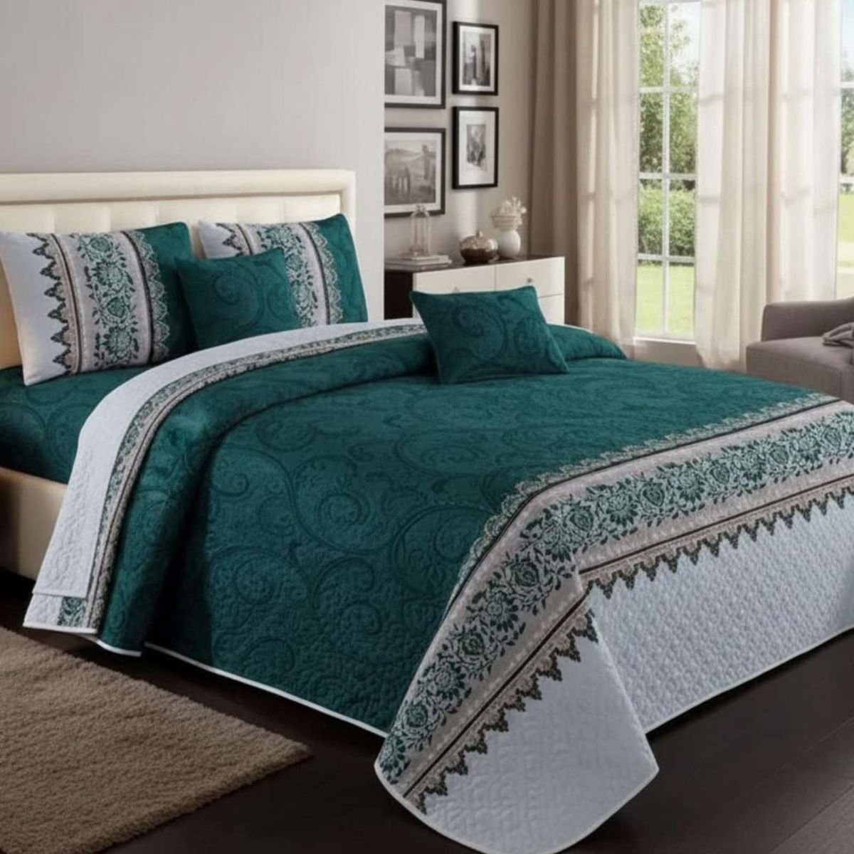 GENERICO - SABANA CON CUBRECAMA DE VERANO PLAZA Y MEDIA S78