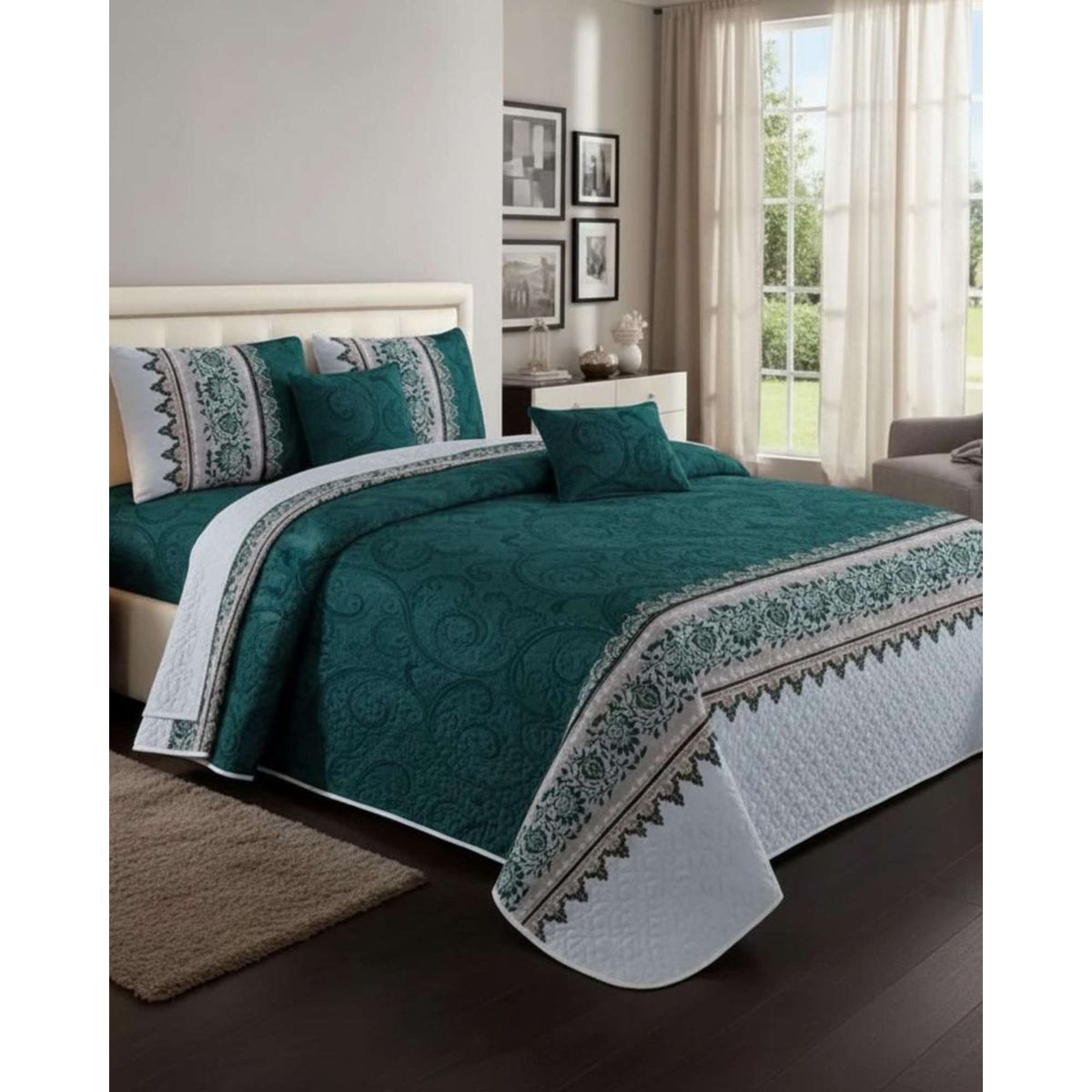 GENERICO - SABANA CON CUBRECAMA DE VERANO PLAZA Y MEDIA S78