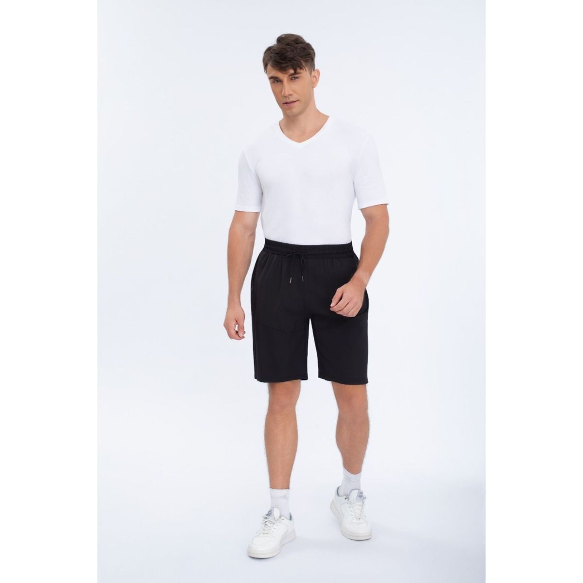 LIKE SHOP - Short Hombre Deportivo Secado Rápido Bolsillos Con Cierre 4015