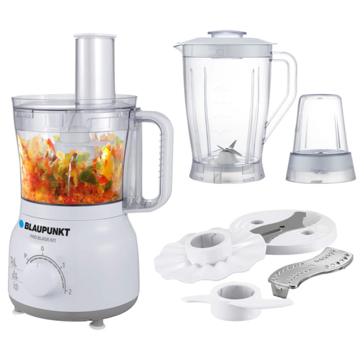 BLAUPUNKT - Procesadora De Alimentos 3 en 1 Blaupunkt Problade-Kit