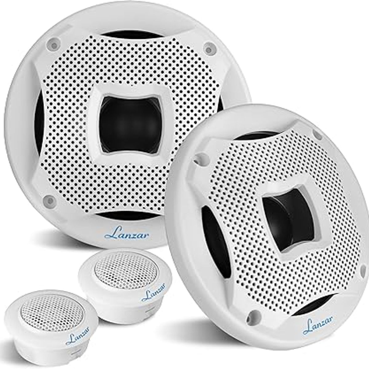 LANZAR - Parlante Componente Marino para Lanchas Lanzar 450 watts