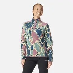 HAKA HONU - Polar Mujer Tokerau Print Petroleo