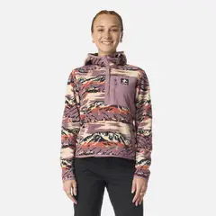 HAKA HONU - Polar Mujer Tokerau Hoody Print Lila