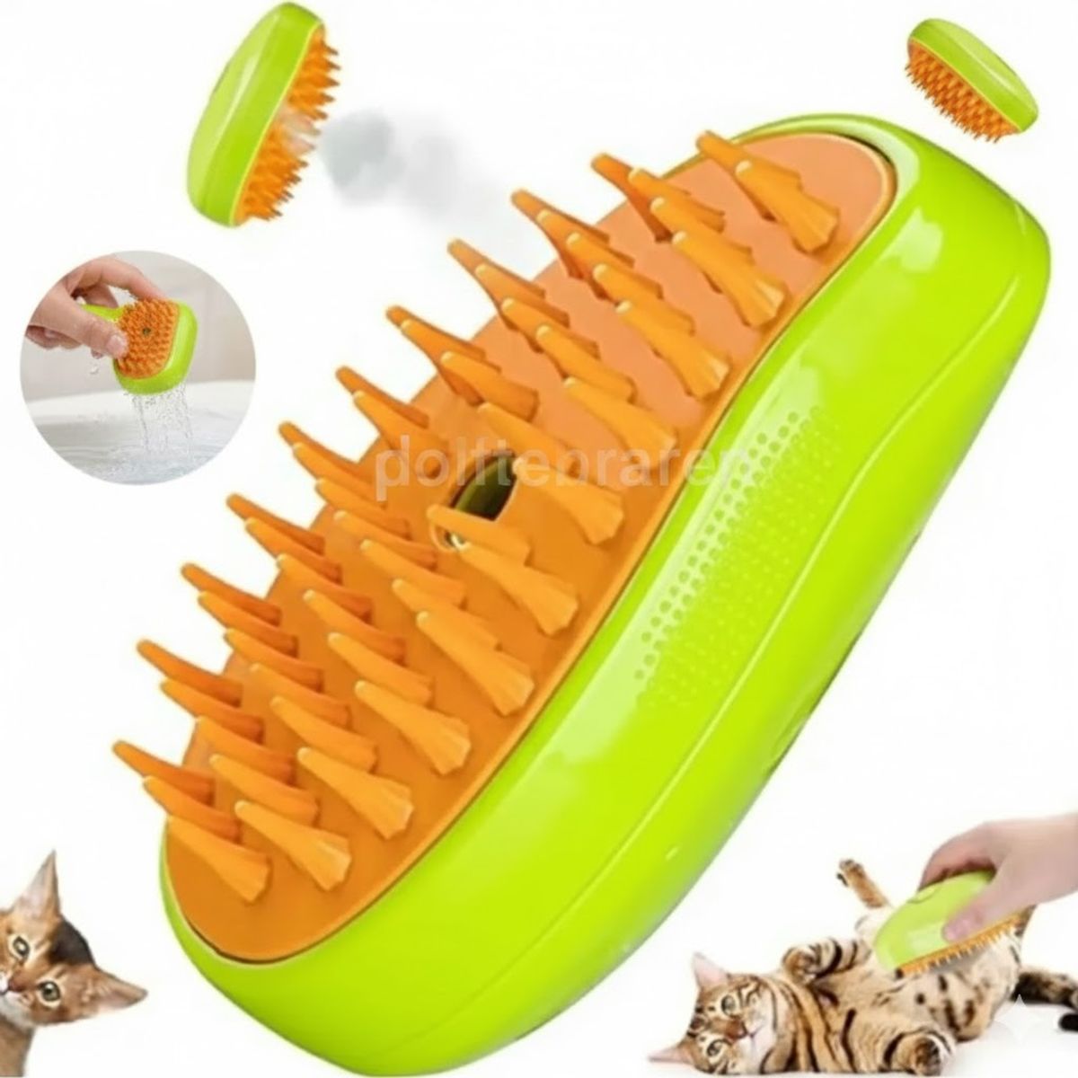 GENERICO - Cepillo De Vapor Para Gatos Cepillo De Vapor Para Gato