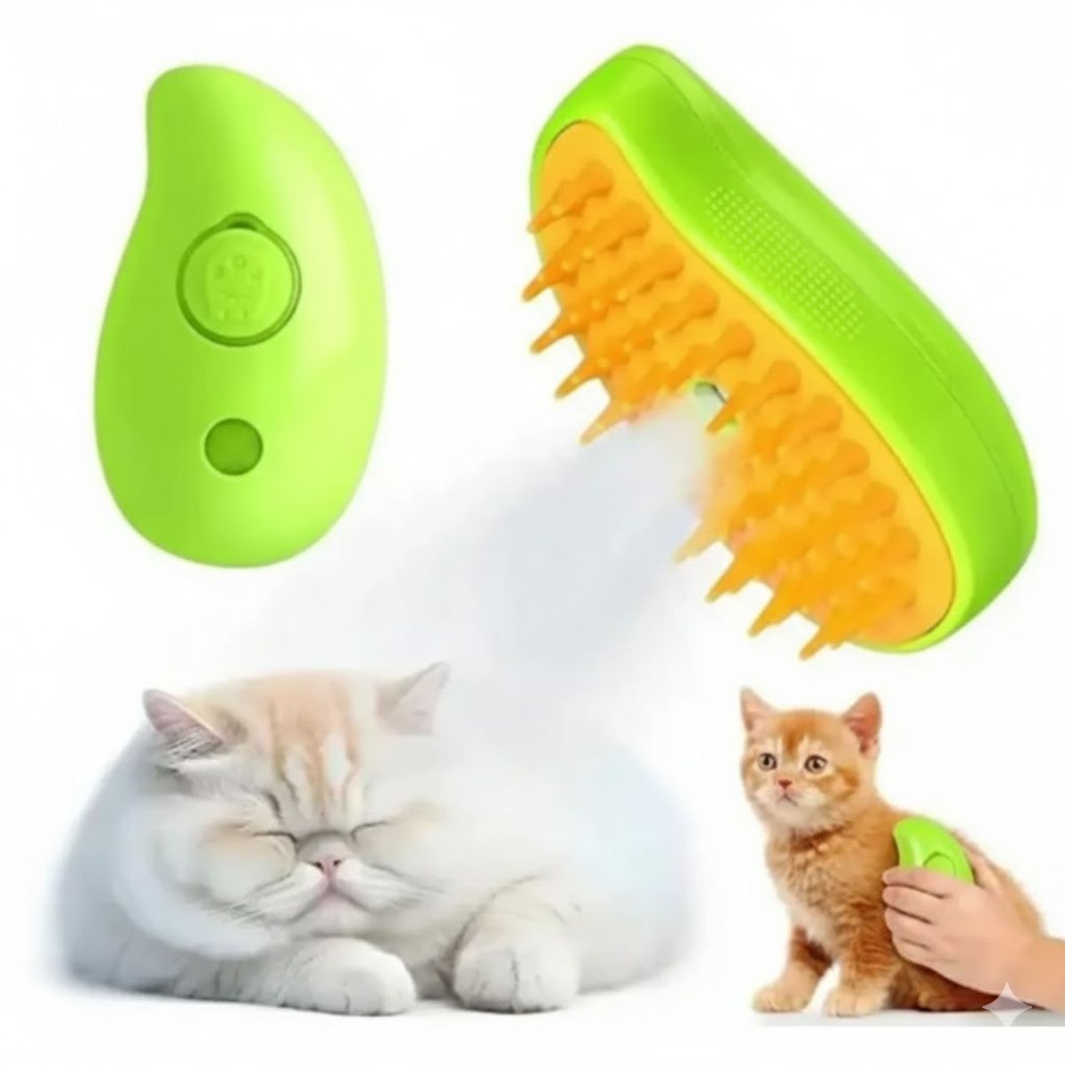 GENERICO - Cepillo De Vapor Para Gatos Cepillo De Vapor Para Gato