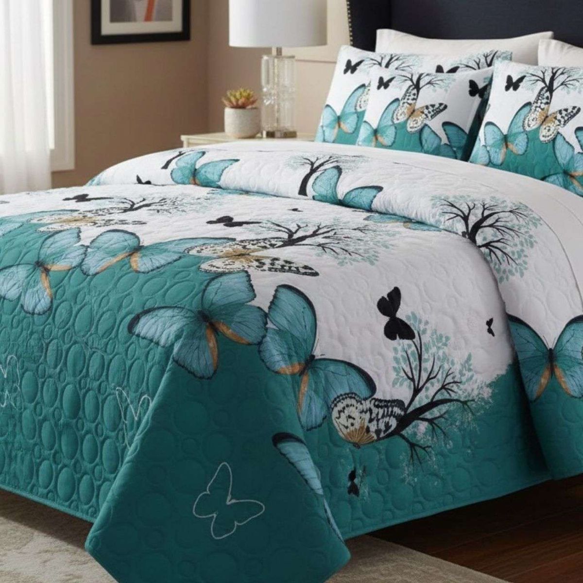 GENERICO - SABANA CON CUBRECAMA DE VERANO PLAZA Y MEDIA S81