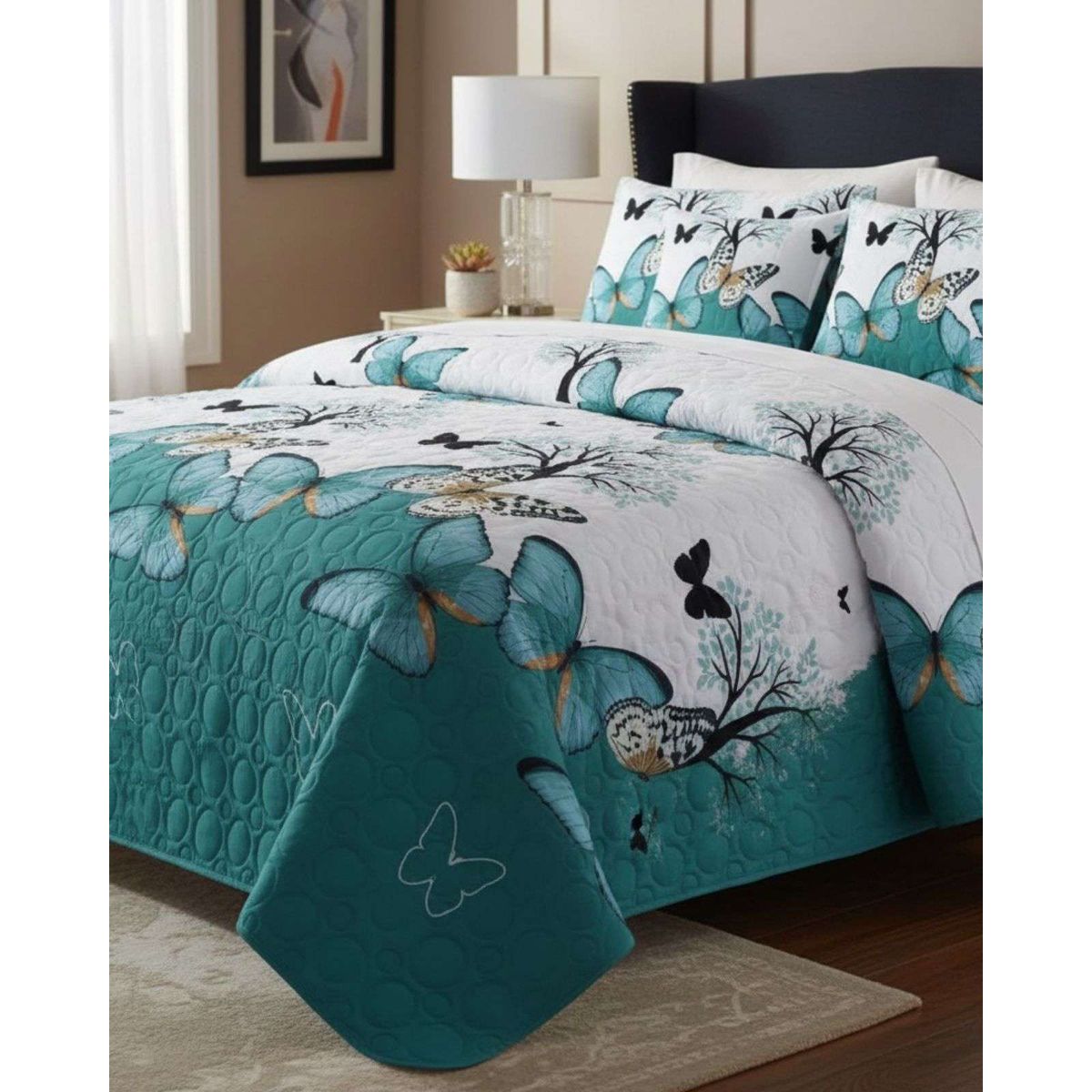 GENERICO - SABANA CON CUBRECAMA DE VERANO PLAZA Y MEDIA S81