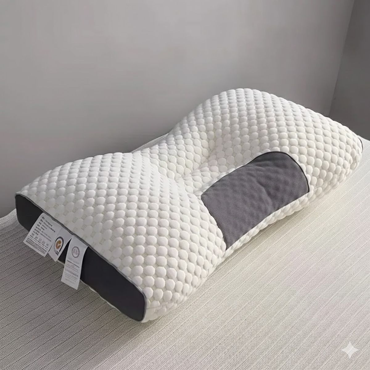 GENERICO - Almohada Ergonomica 3d Ortopedica Cojin Cuello Cervical