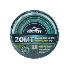 EVEREST - MANGUERA JARDIN REFORZADA 1/2"x 20 mt