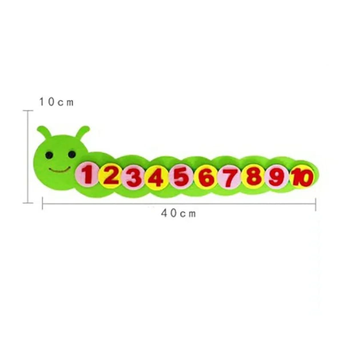 GENERICO - Juguete didáctico de matemática velcro para bebe y niños