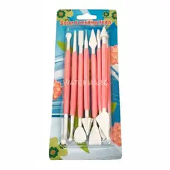 GENERICO - Estecas Para Repostería 8 Piezas Doble Punta Modelar Fondant.