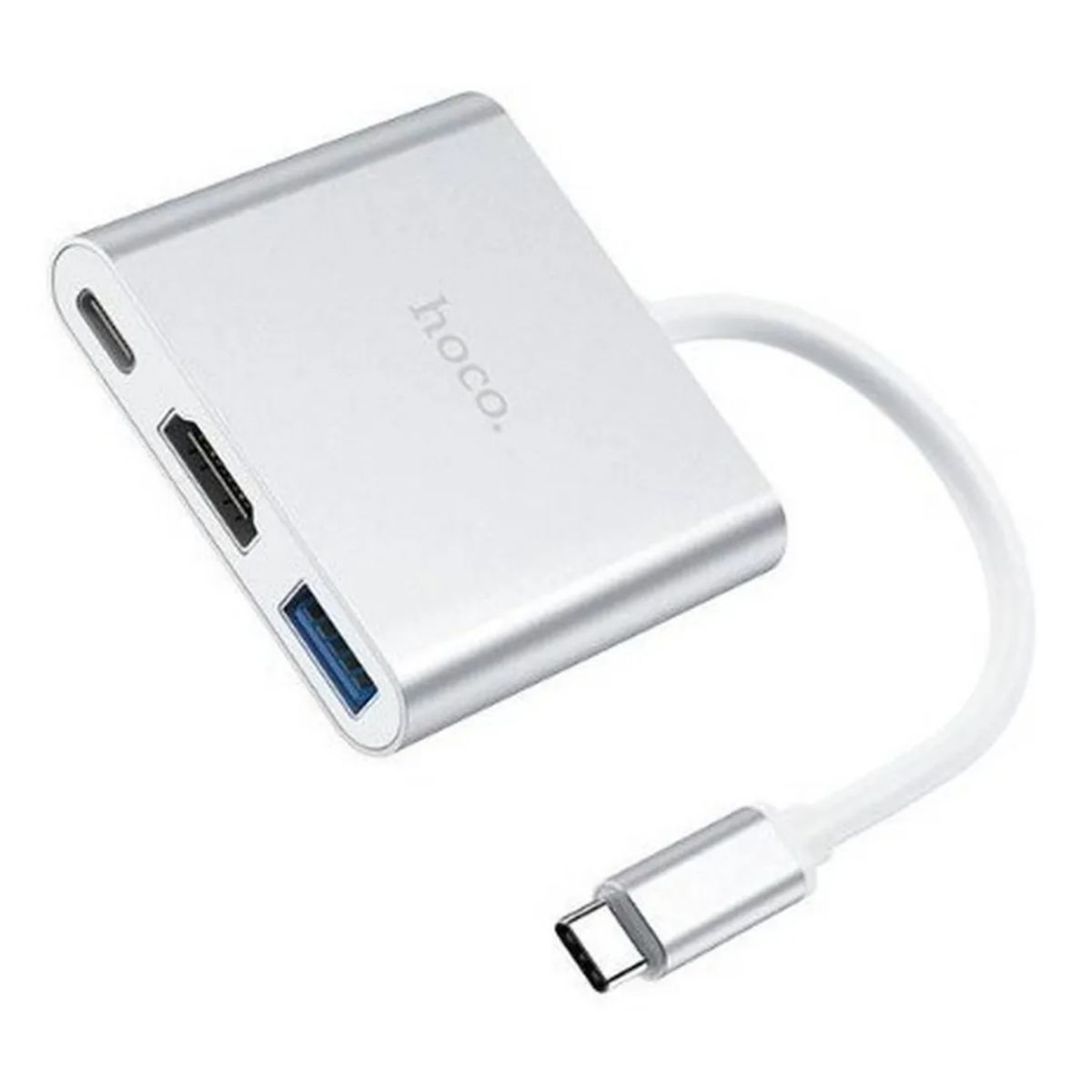 HOCO - Adaptador Usb-C A Hdmi / Usb-C / Usb 3.0 Hoco HB14