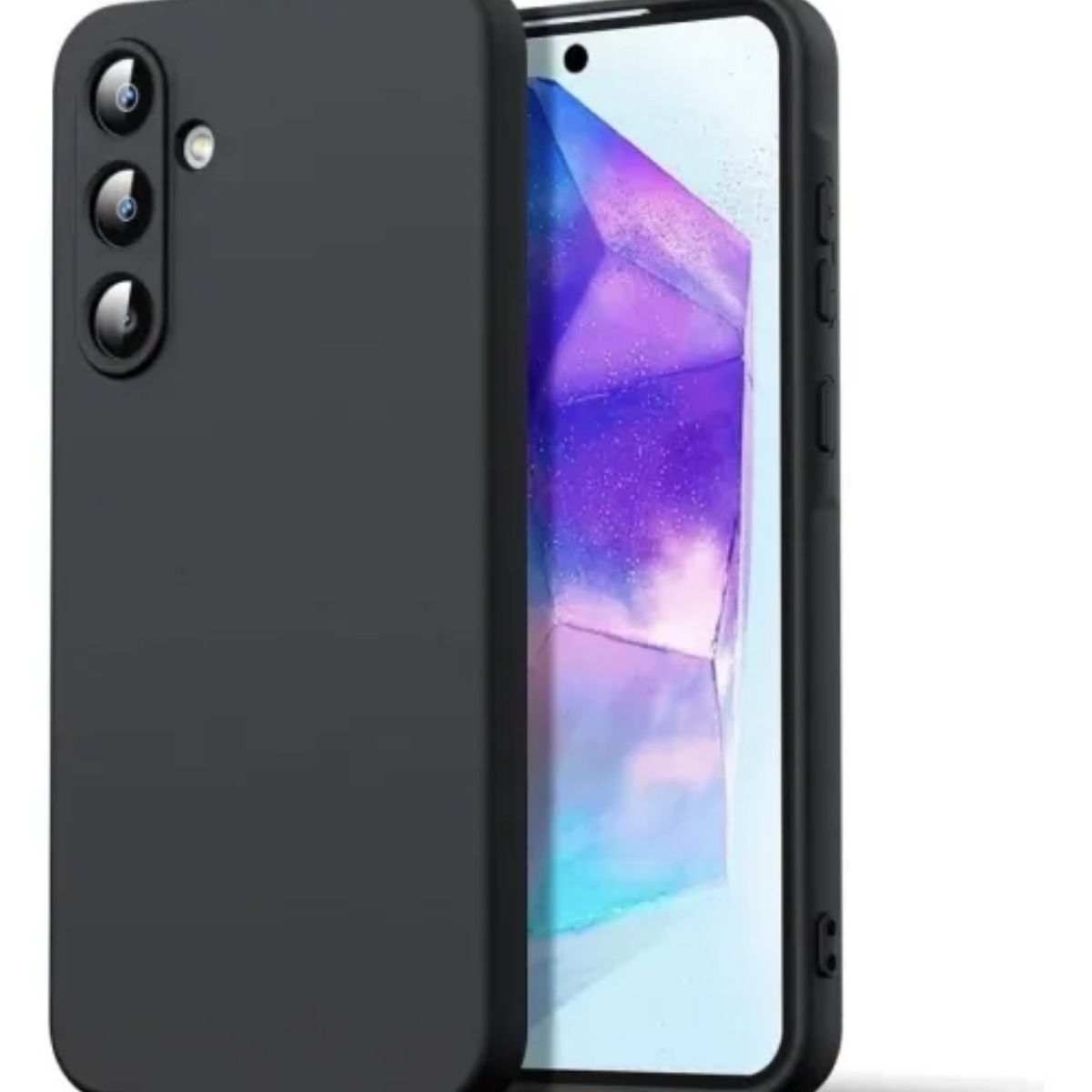 GENERICO - Carcasa De Silicona Para Samsung S25 Fe - Negro