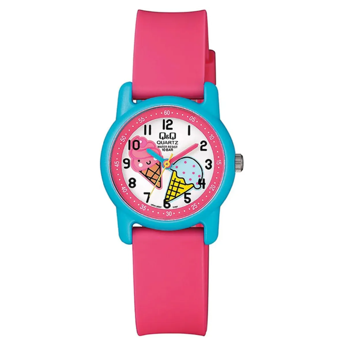 Q&Q - Reloj VR41J007Y Infantil Análogo Niña