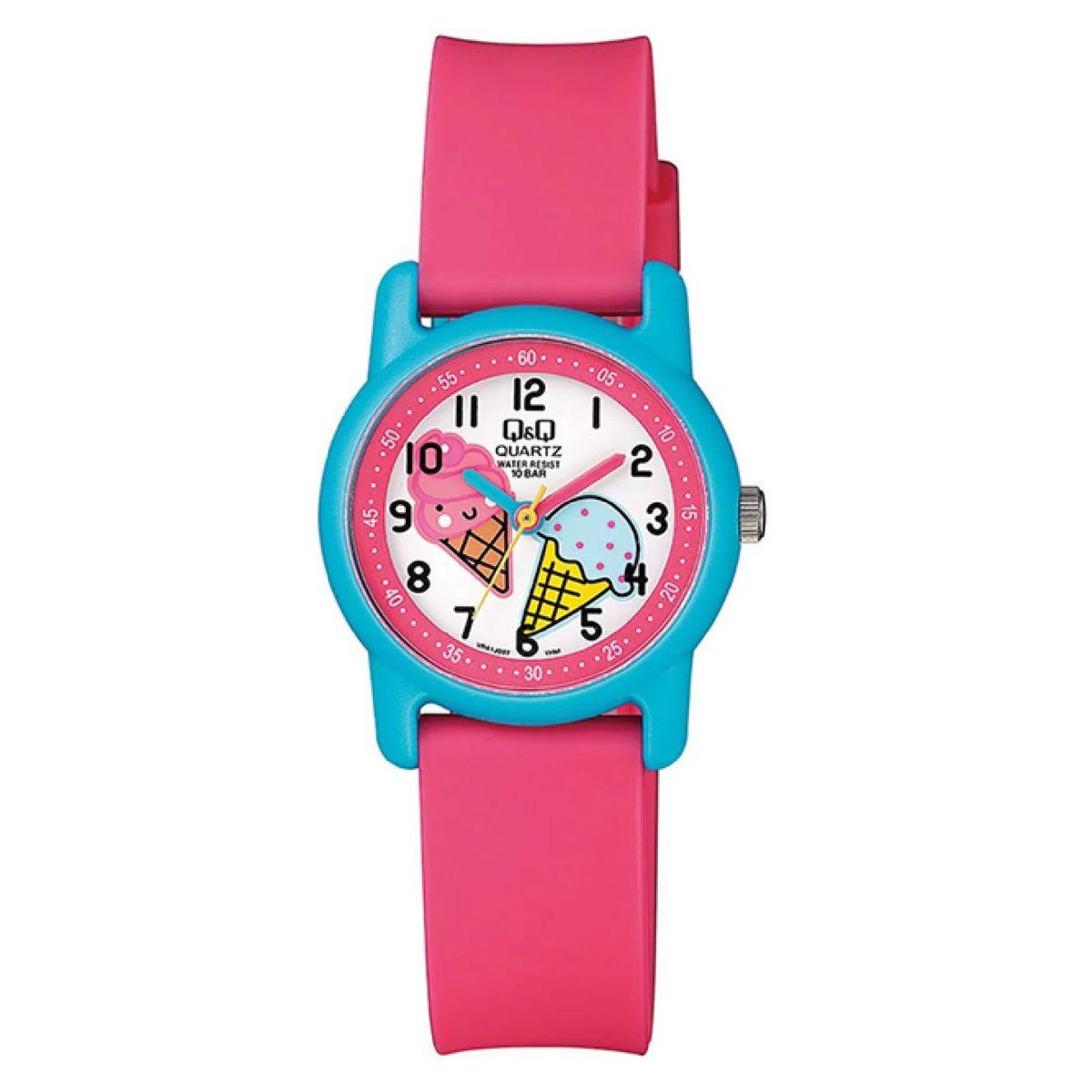 Q&Q - Reloj VR41J007Y Infantil Análogo Niña