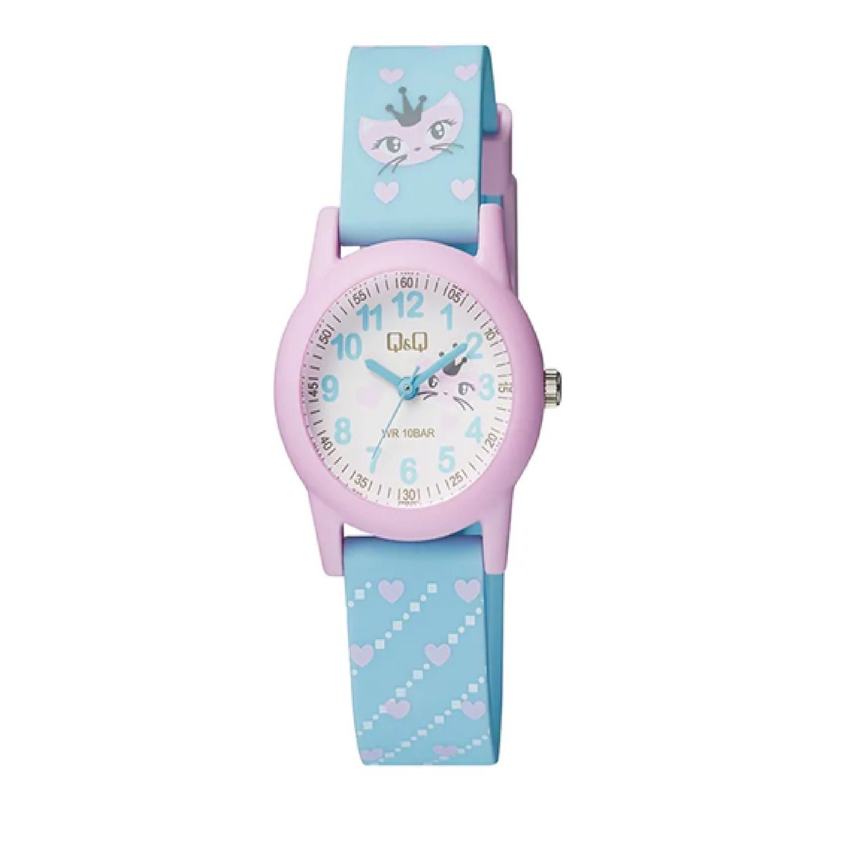 Q&Q - Reloj VR99J007Y Infantil Análogo Niña