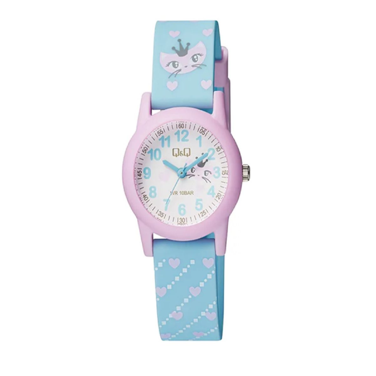 Q&Q - Reloj VR99J007Y Infantil Análogo Niña