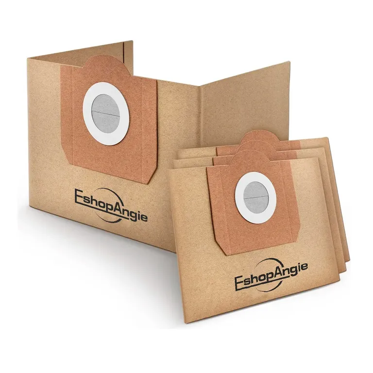 ESHOPANGIE Set 10 Bolsas Papel Aspiradora Karcher Wd3 Mv3 Se4001 Nt20