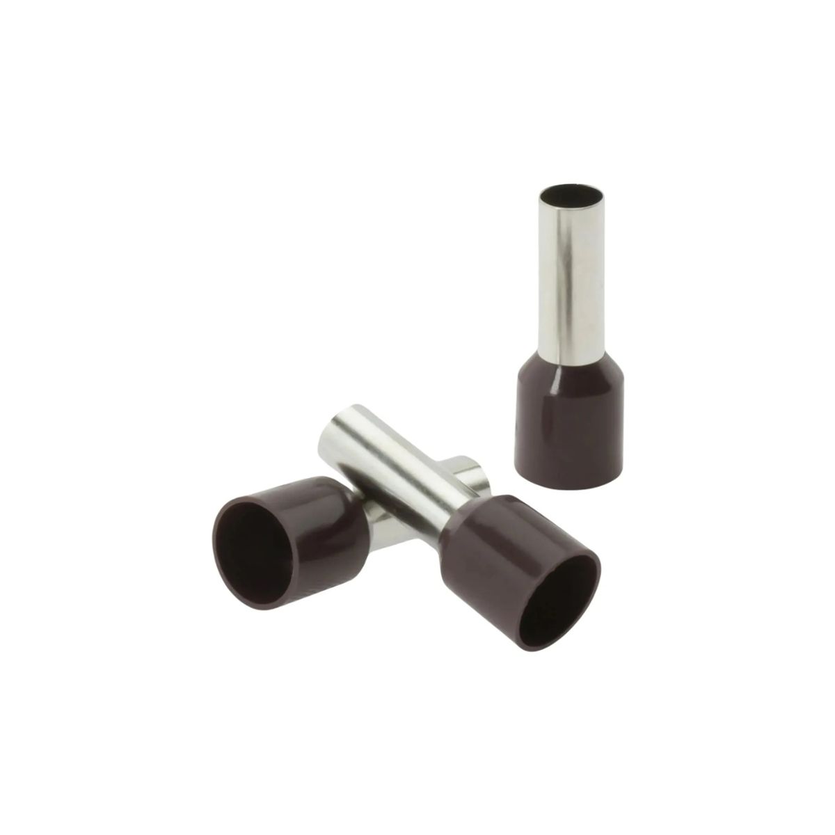 GENERICO - Ferrule 10MM 8AWG Café 100un