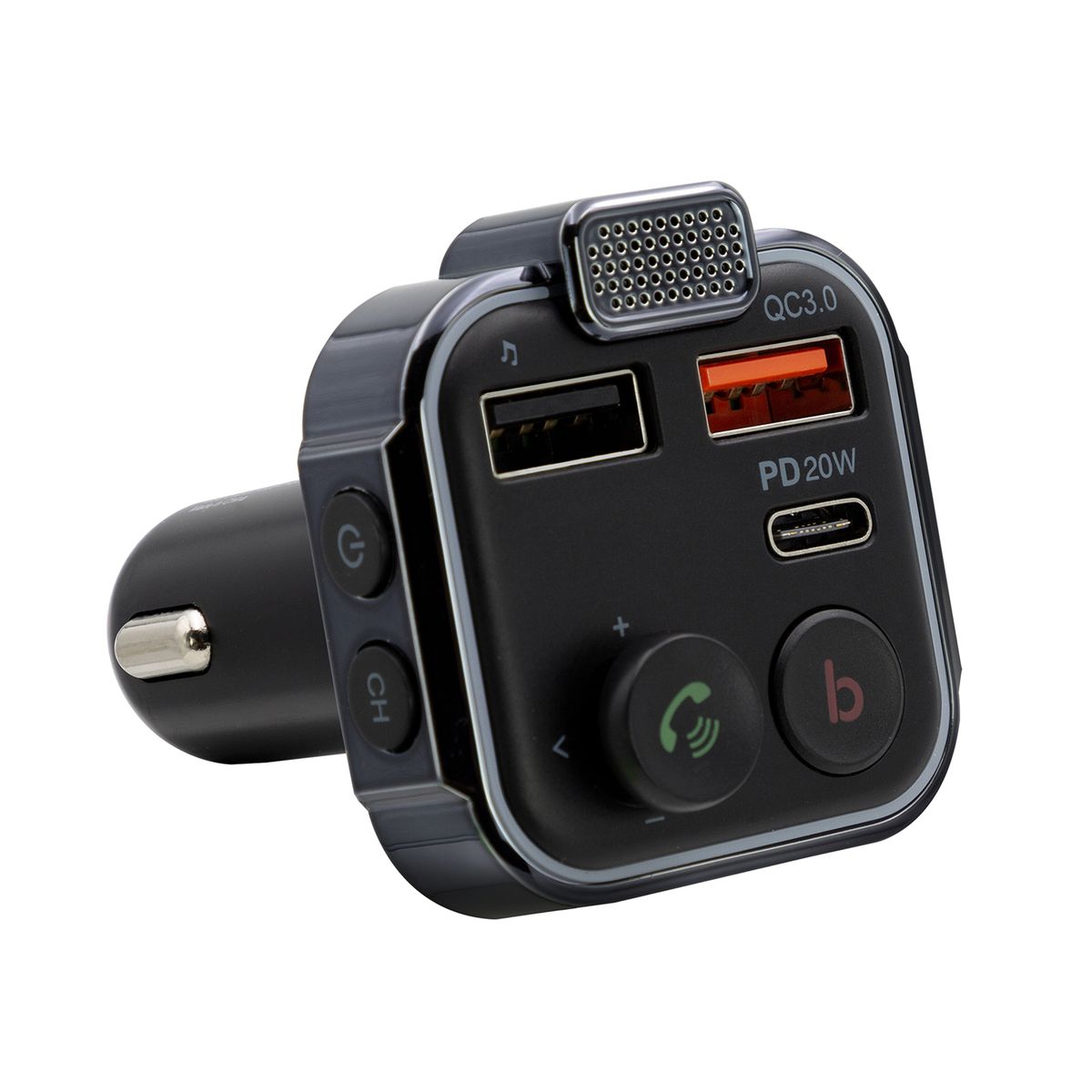 PHILCO - TRANSMISOR FM BT QC3.0+PD PHILCO