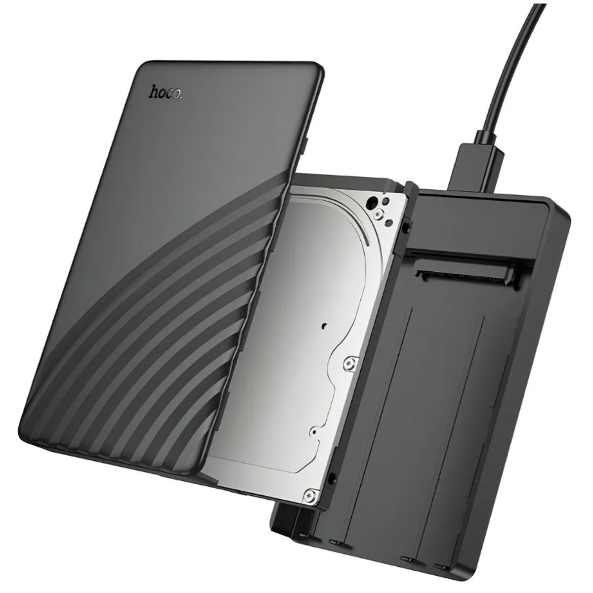 HOCO - Cofre para Disco Duro 2.5 Sata USB 3.0 Hoco HB46